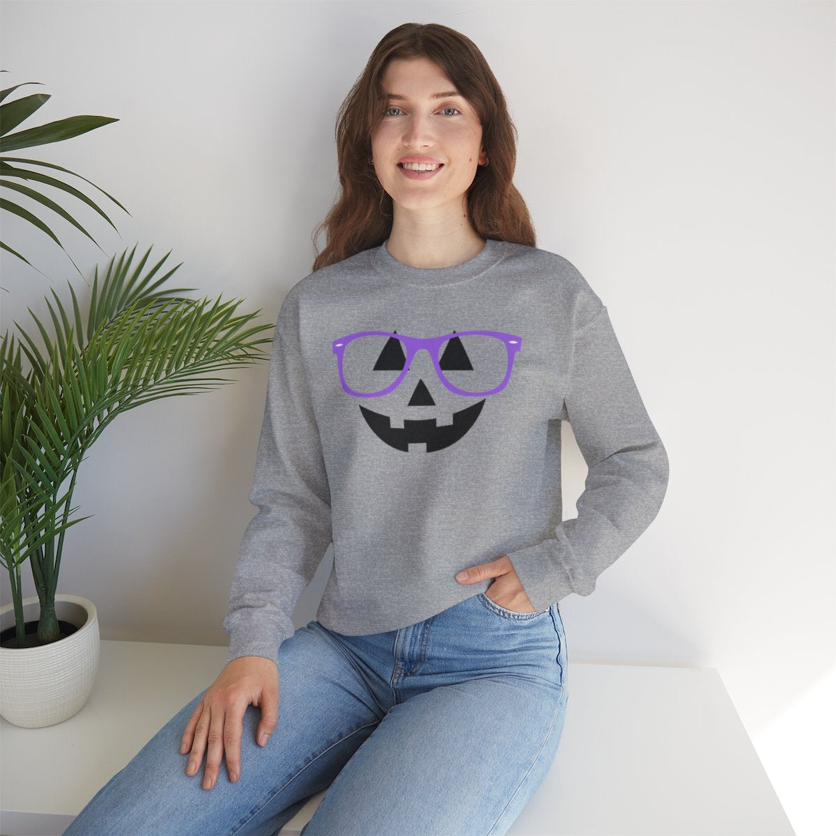 Smarty Pumpkin Crewneck Design
