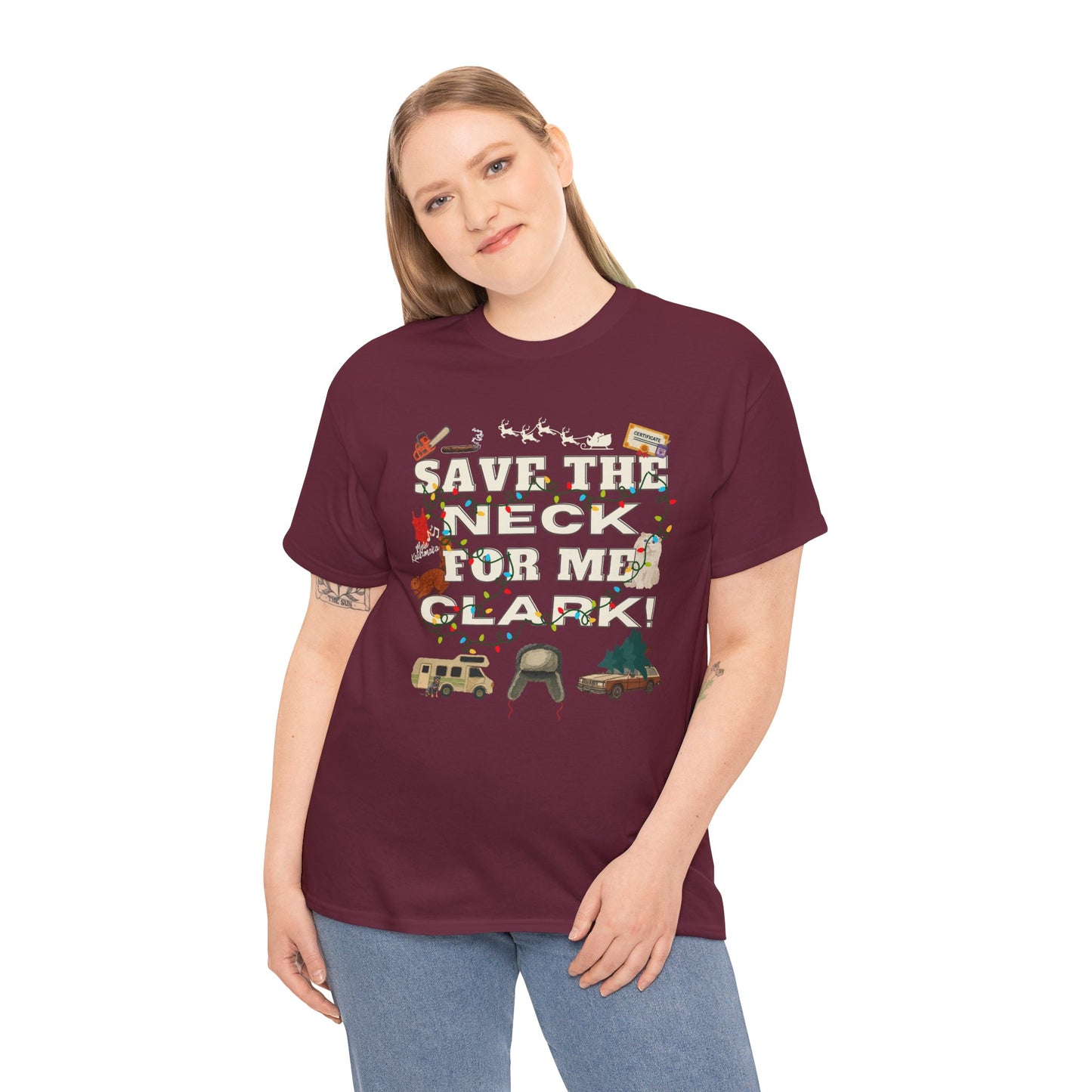 Christmas Vacation Save The Neck Unisex Tee