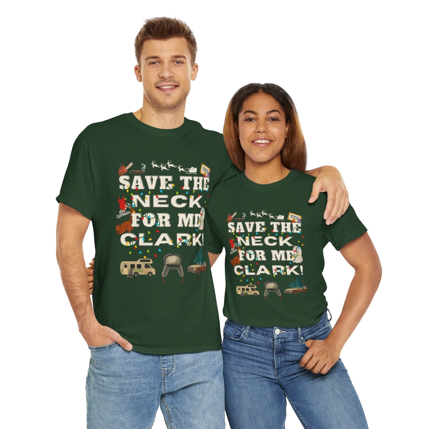 Christmas Vacation Save The Neck Unisex Tee