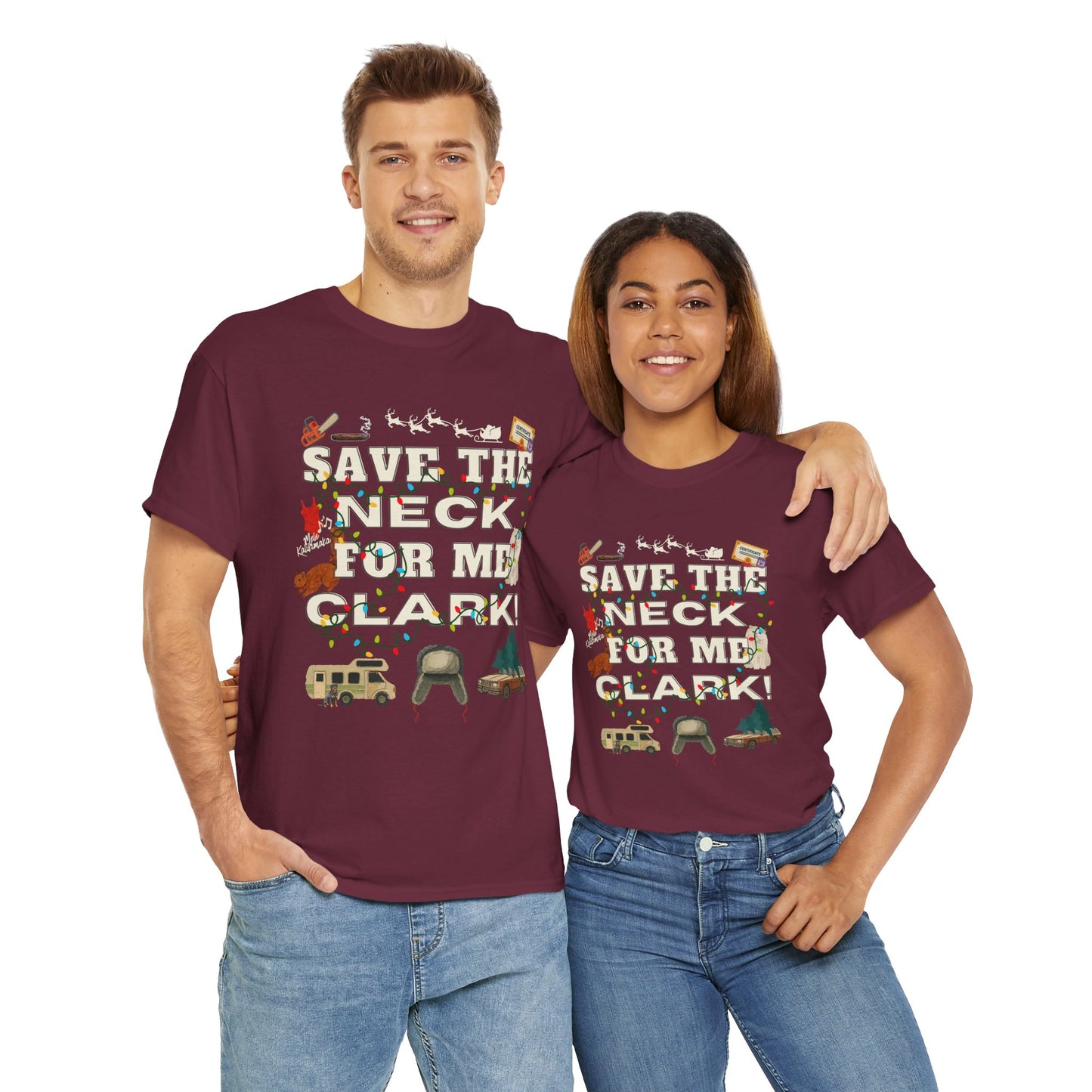 Christmas Vacation Save The Neck Unisex Tee
