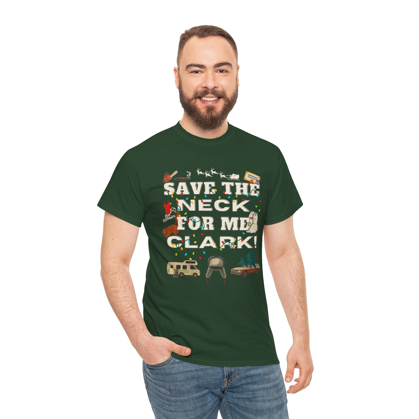 Christmas Vacation Save The Neck Unisex Tee