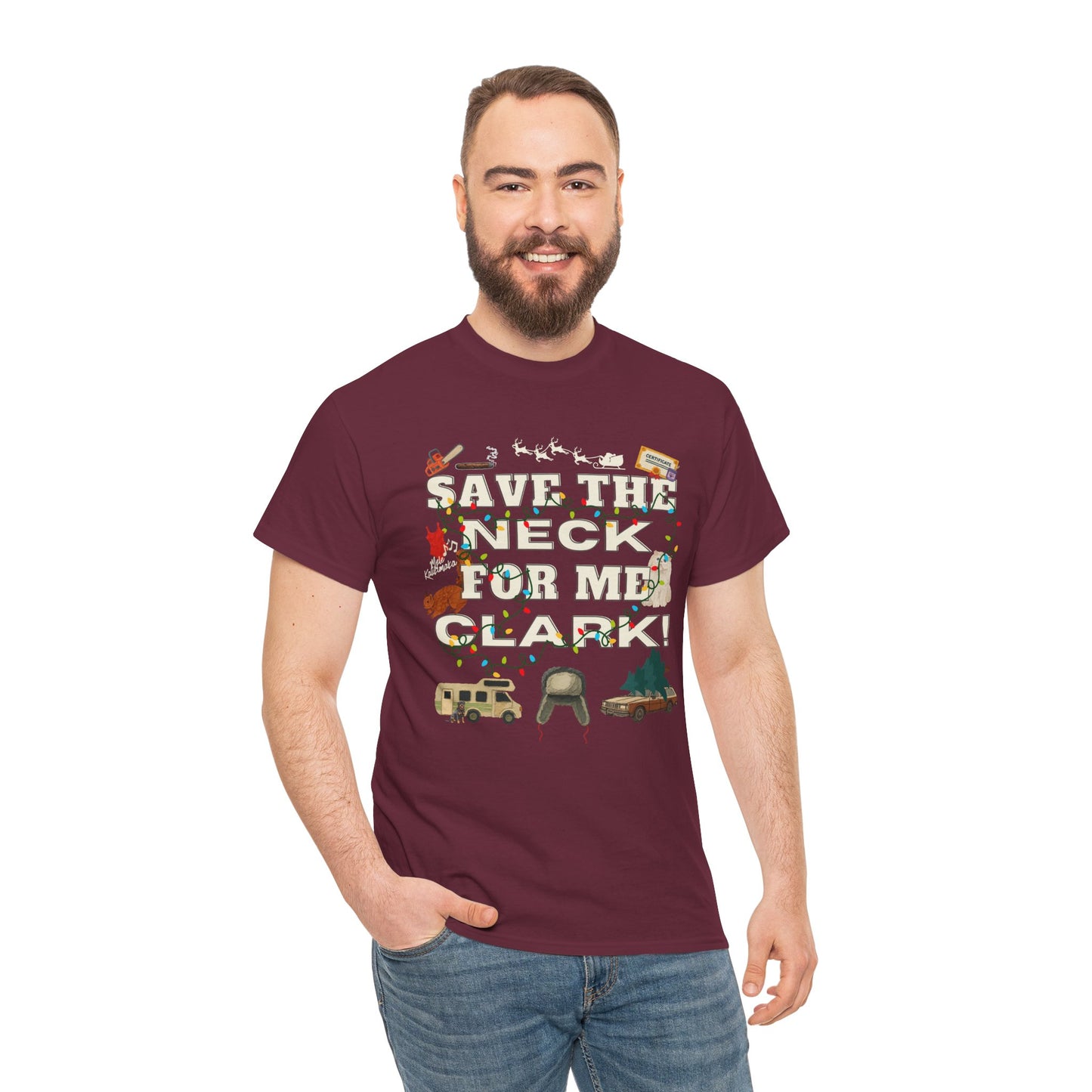 Christmas Vacation Save The Neck Unisex Tee