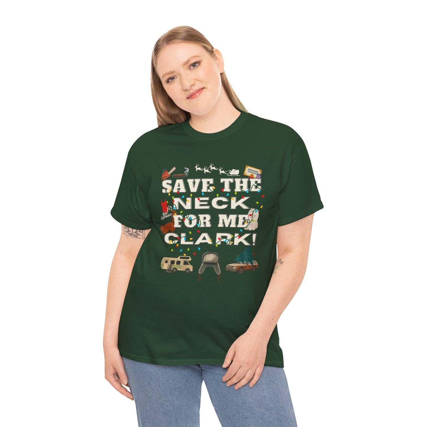 Christmas Vacation Save The Neck Unisex Tee