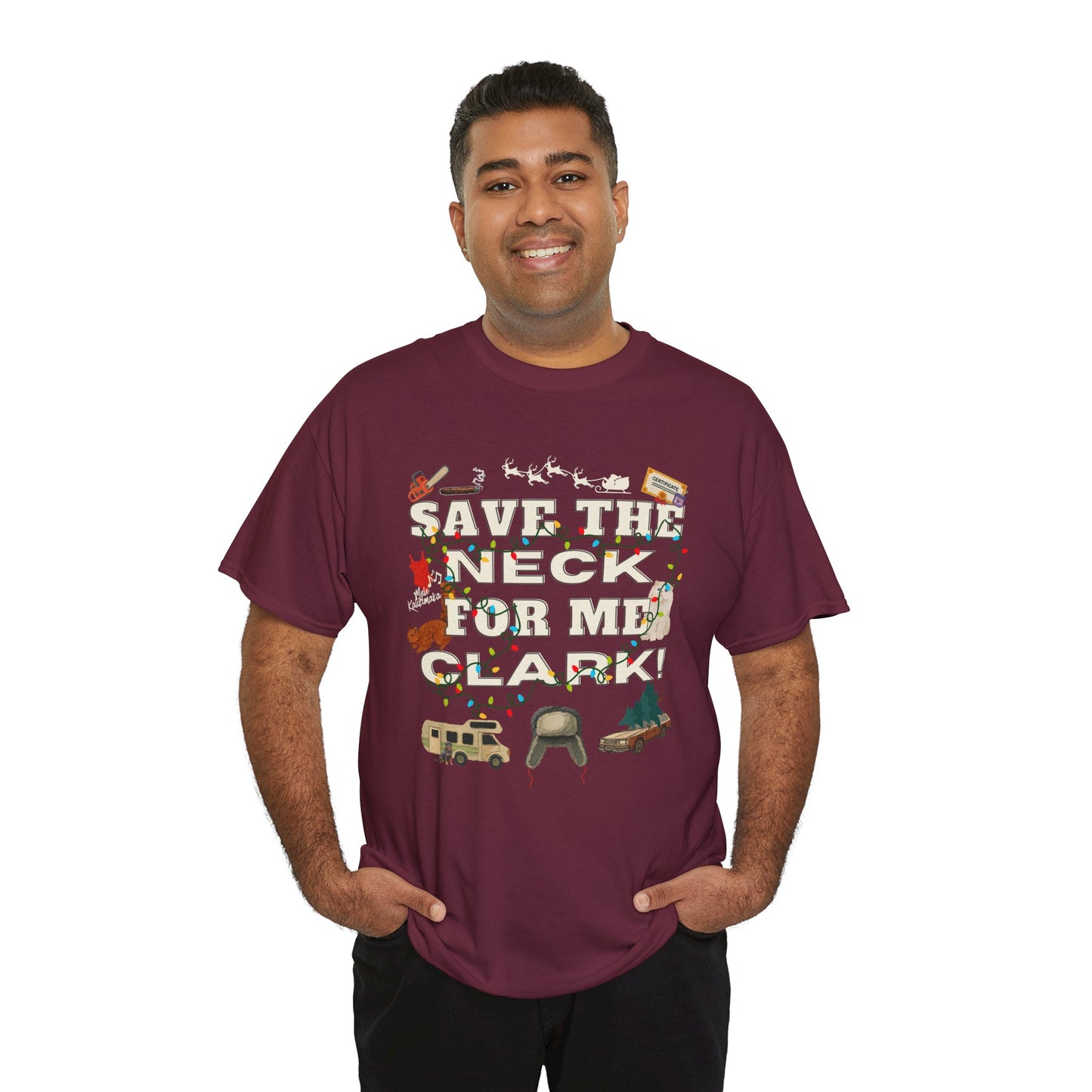 Christmas Vacation Save The Neck Unisex Tee